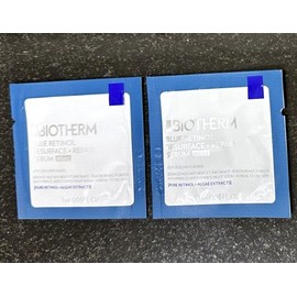 Biotherm BIOTERM BLUE RETINOL RESURFACE + REPAIR Serum NIGHT. Sample 2x 1 ml. France. New