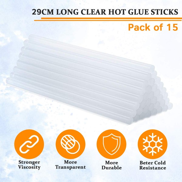 Made in The UK Extra Long Glue Sticks for Glue