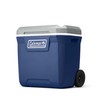Coleman Classic Series Insulated Portable Rolling Cooler with Wheels, Leak-Resistant