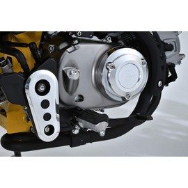 Gcraft 31252 Monkey 125 Heel Plate, Left and Right Set, Aluminum, Buffed, Heel Guard