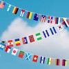 Yamiuo 100 Countries String Flags, 95 Ft International Banner Flag,