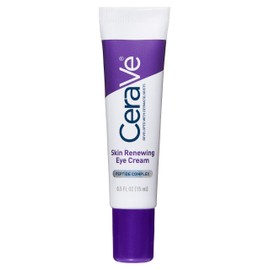 CeraVe Skin Renewing Eye Cream with Peptide Complex and Caffeine for Brighter, Smoother Eyes, 15 ml