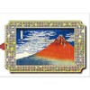 Toyo Seimitsu Kogyo Bookmark, Hokusai, Kaikai Sunny Day, Red Fuji,