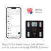 OMRON Báscula digital Corporal HBF-222T con 6 indicadores y Bluetooth,