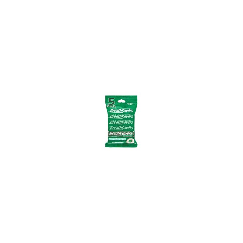 BreathSavers Wintergreen Sugar Free Mints- 5 PK