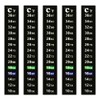 WanFengXue 5 Pcs Water Thermometer Aquarium Thermometer Sticker Water Thermometer