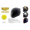 Shades Motorcycle Helmet Visor Insert ~ Dark