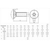 M5 x 20mm Countersunk Head Screws (Pack of 5)