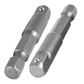 A14041800ux0341 Socket Adapter Set 1/4" Hex Shank to 1/4" Impact Driver/Drill (Pack of 5)