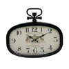 Deco 79 Metal Decorative Pocket Watch Style Wall Clock for