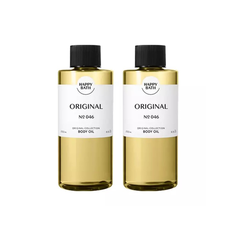 Happybath 해피바스 바디오일 오리지널 250ml 2개 Happybath Body Oil Original