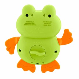 Chicco 00009727000000 Nadadora-Juguete de baño para agua y bañera, salpica al bebé, diseño rana Swimming Frog, Multi-Colour, Small