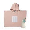 molis&co. Bath Poncho for Children Aged 3-4 Years Stripes. Hooded