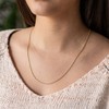 Materia Women's Necklace Rose Gold 1.2 mm - 925 Silver