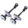 Aublinto 4Pcs Front Left Door Stopper Check Hinge Check Strap