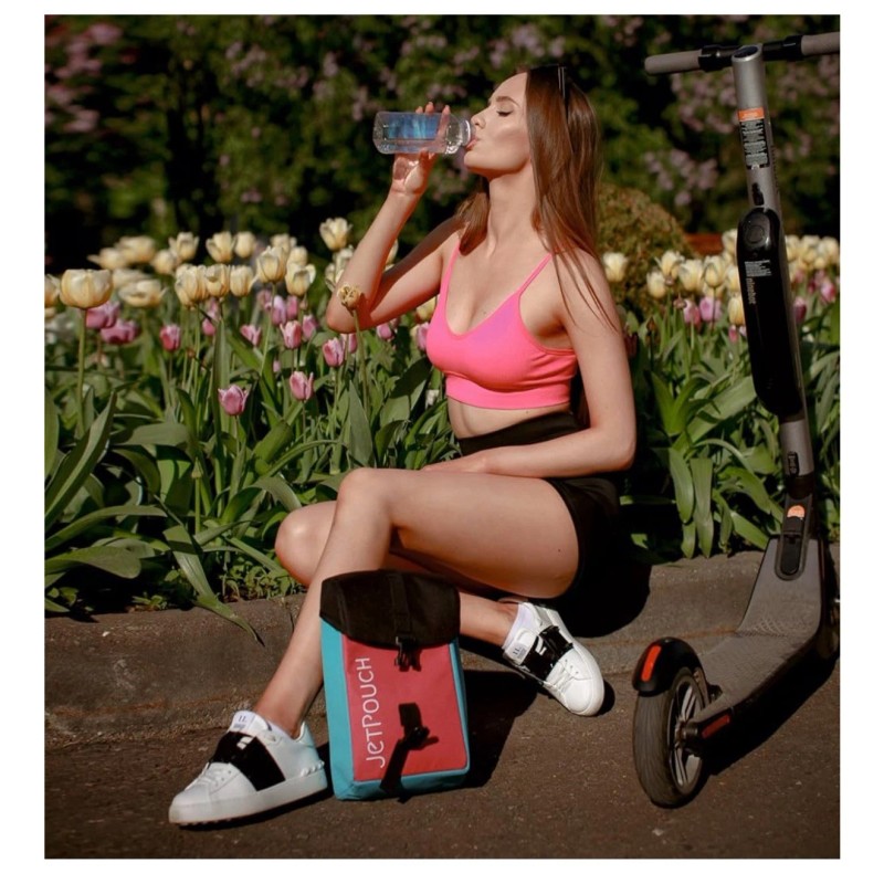 JETPOUCH - Electric Scooter handlebar bag-Durable and Spacious Luggage Organizer