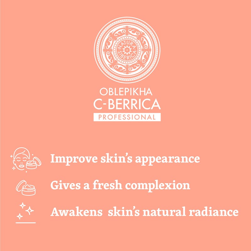 Natura Siberica Oblepikha C-Berrica Antioxidant Face Serum, 30 ml
