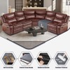 KinCam Waterproof Recliner Sectional Couch Covers, Oversized Reclining Sofa Covers