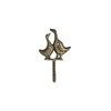 FantasHome Wall Mounted Cast Iron Home Decor Single Hook with