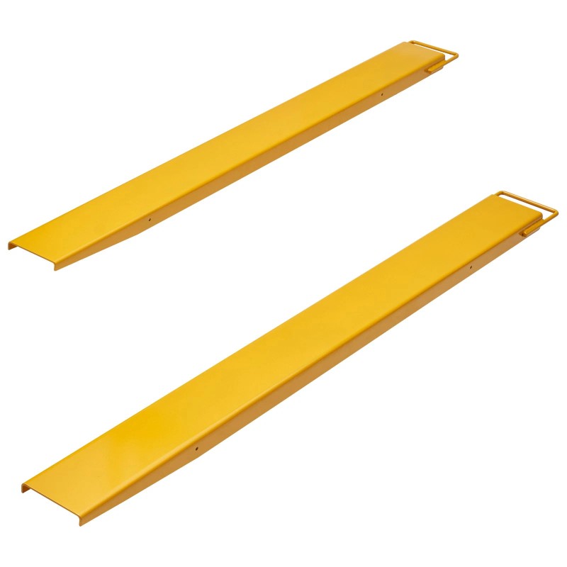 R&D Hardware Pallet Fork Extensions, 72" Length 5.5" Width, Heavy