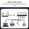 8 Port Ethernet Net Switch High Speed Stability Silent Operation