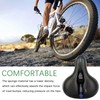 Bicycle Saddle, Comfortable Soft Memory Foam Ergonomic Shock Absorbing Breathable