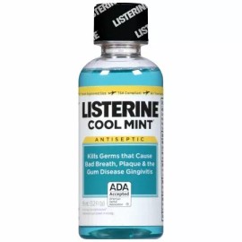Listerine Mouthwash 3.2 oz. Cool Mint Flavor 1 Count