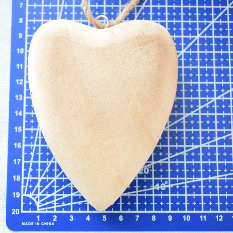 Mr & Mrs Est 2024 Solid Wood Tree Xmas Decoration.