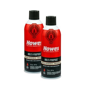 Howes Multi-Purpose Lubricator & Penetrating Oil, 11oz (Two 11-Ounce Aerosol Cans)