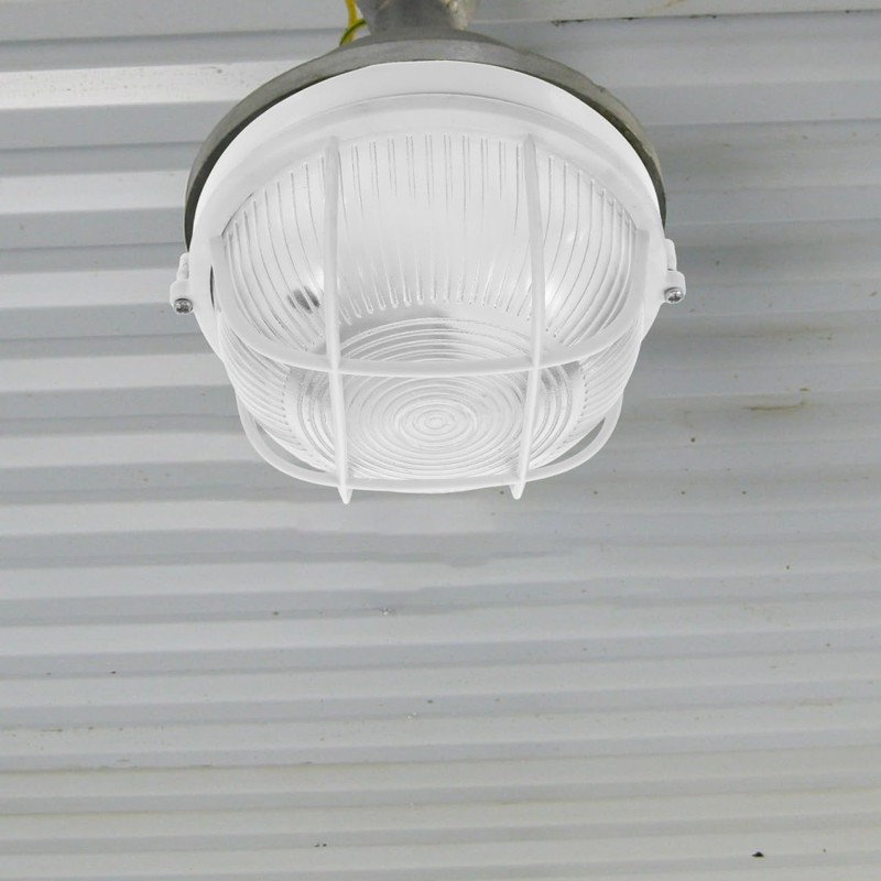 MERRYHAPY 1pc Sauna Lighting Anti-high Bulkhead Light LED Wall Lamp