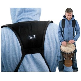 Djembe belt Black, Djembe Backpack