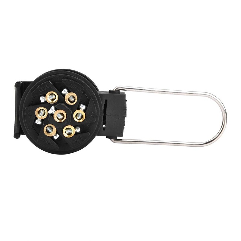 Coupling Socket 7-Pin Female 7-Pin Conector 7-Pin Hotrailer Connector, 7-Pin