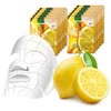 3W Lemon hot and cold mask sheets, 10 sheets, skin elasticity, travel tanning / 3W 레몬 냉온 마스크시트 10매 피부탄력 여행 태닝용
