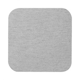 Neo-268S-GY Lava Stone Coaster, Lava Stone Coaster, Chicac, Square, Lava Stone Coaster, Diatomaceous Earth, New Material Alternative to Diatomaceous Earth, Non-Asbestos, Inspected, Coasters 3.5 inches (9 cm), Water Absorbent, Quick Drying, Clean, Cute, S