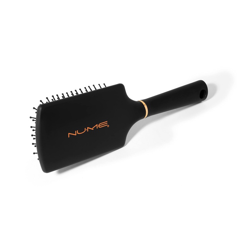 NuMe Paddle Brush For Detangling, Straightening, Gentle Styling - Wet