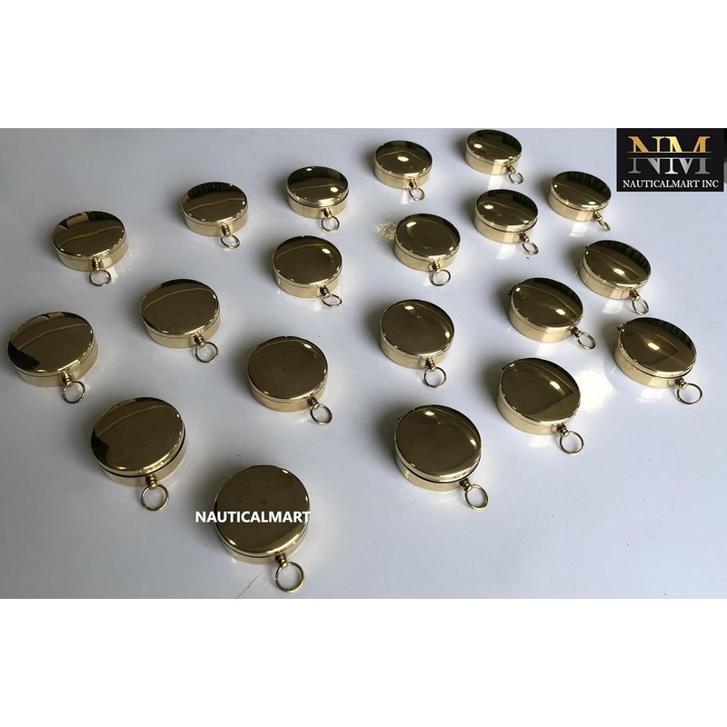 Nautical Brass Pocket Marine Compass Best Gift Set (Only One