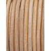 Cords Essentials Cordón redondo de piel de 5 mm, natural