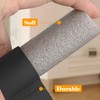 Double Under Door Draught Excluder, 37in/96cm Draft Excluder for Doors,