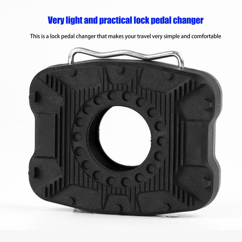 1 Pair Bike Clipless Pedal to Flat Pedal Converter Road