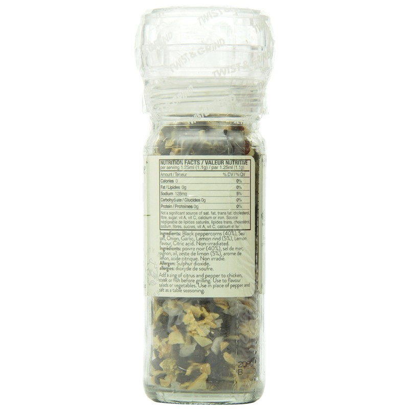 Cape Herb & Spice - Table Top Grinder - Lemon