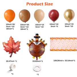 Fall Thanksgiving Party Decorations Set Pumpkin Autumn Theme Party Supplies with Leaves, Hats,Straws，Toppers， 3D Honeycomb Pumpkins，Glasses ,Balloons for Thanksgiving Party Fall Festival Supplies
