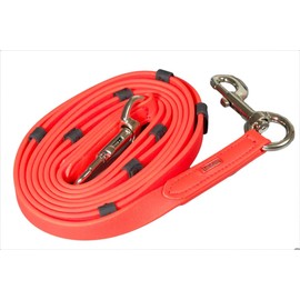 Karlslund SuperStrap Reins with Bars (Red, Chrome)