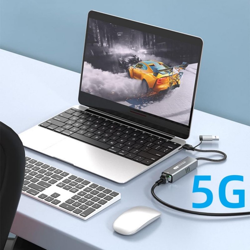 Comphic USB 3.2 to 5Gbps RTL8157 5000Mbps (5G, 2.5G, 1G,