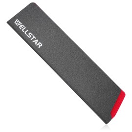 WELLSTAR Knife Edge Guards 8 Inch, Universal Blade Covers, BPA Free ABS Protective Blade Sheaths, Non-Scratch Felt Lining Kitchen Knives Covers (Knives not included)