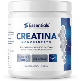 Creatina Monohidrato 100 pura  Libre de azucares  Libre de gluten  Libre de maltodextrina. (300)