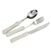 Bestbling Bling Rhinestone Crystal Dazzling Culinary Utensils Travel Set for
