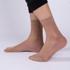 5 Pack Mens Ultrathin Breathable Silk Sheer Dress Socks Summer