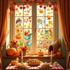 PHOGARY Fall Window Clings for Fall Decorations, 9 Sheets Thanksgiving