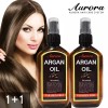 Aurora 오로라 헤어 아르간 오일 에센스 테라피 100ml 2개 Aurora