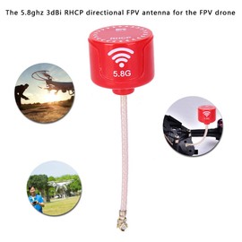 Antenna 5.8 GHz 3dBi LHCP High Gain Antenna for Racing Drone RC Parts (UFL)